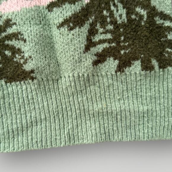 TOPMAN Knit Tank With Palm Tree Print-multi sz L - Picture 6 of 9